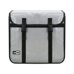 Benson 46L Double Sacoche Grise Sac De Vélo Pour Femmes/hommes Ebike