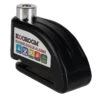 Antivol BLOQUE DISQUE ALUMINIUM AVEC ALARME Noir KOOROOM