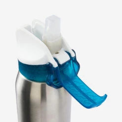 BTWIN BIDON VÉLO ENFANT INOXYDABLE 350ML AVEC PAILLE - Dès 1 An -Vélos Séries Boutique bidon velo enfant inoxydable 350ml avec paille des 1 an 2