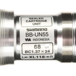 BOITIER DE PEDALIER CARRE 118MM BBUN55 SHIMANO -Vélos Séries Boutique boitier de pedalier carre 118mm bbun55 shimano 4