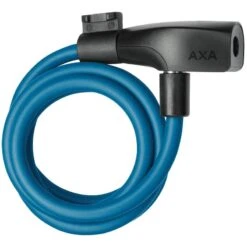 AXA Câble Antivol Resolute 8-120 - Bleu Pétrole