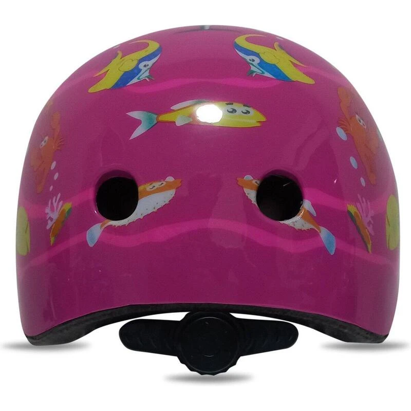 Casque De Vélo Enfant Fille - Taille 48/55 Cm - Rose 4 Casque De Vélo Enfant Fille - Taille 48/55 Cm - Rose – Image 2