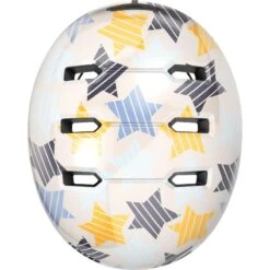 Abus Casque De Vélo Skurb Kid Gris étoiles -Vélos Séries Boutique casque de velo skurb kid gris etoiles 3