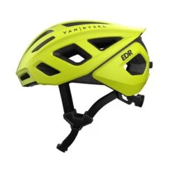 CASQUE VELO ROUTE ROADR 500 JAUNE FLUO -Vélos Séries Boutique casque velo route roadr 500 jaune fluo 2