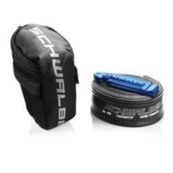 Schwalbe Chambre à Air 28" Sv17 28x11/4-13/8-11/2-175 SV Sac 40mm + Pneu Lic