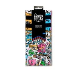 Chaussettes American Socks Doodle - Mid High -Vélos Séries Boutique chaussettes american socks doodle mid high 2