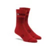 100% Chaussettes D'entraînement Adulte Advocate Performance Rouge -Vélos Séries Boutique chaussettes dentrainement adulte advocate performance rouge
