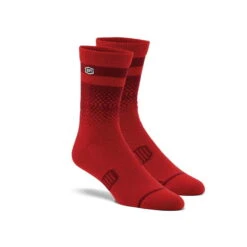 100% Chaussettes D'entraînement Adulte Advocate Performance Rouge