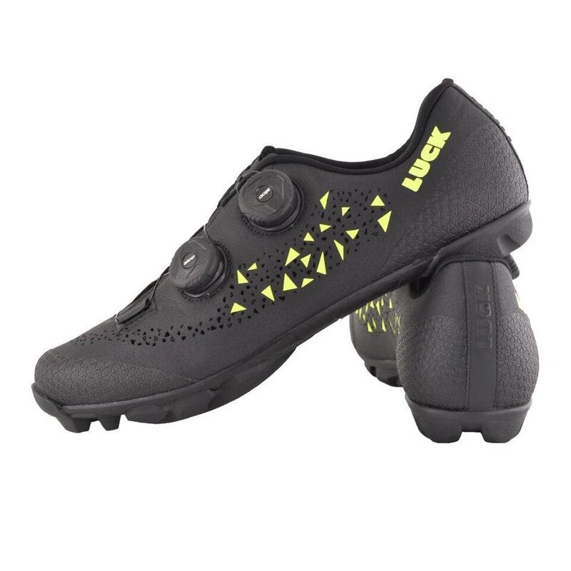 Chaussures VTT Luck Phantom Noir Triangles 6 Chaussures VTT Luck Phantom Noir Triangles – Image 4