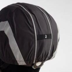 BTWIN COUVRE CASQUE IMPERMEABLE - VISIBILITE NUIT 940 NOIR -Vélos Séries Boutique couvre casque impermeable visibilite nuit 940 noir 4