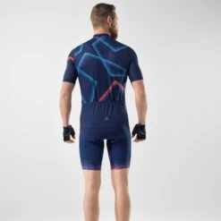 Loeffler Cuissard Volare Bleu Foncé-Orange Pour Homme - Bleu -Vélos Séries Boutique cuissard volare bleu fonce orange pour homme bleu 4