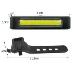 Feu Arrière De Vélo - 100 Lumens - LED USB Rechargeable 7 Feu Arrière De Vélo - 100 Lumens - LED USB Rechargeable -Vélos Séries Boutique feu arriere de velo 100 lumens led usb rechargeable 2