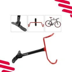 Fixation Murale Pour Vélo - 30kg - Montage -Vélos Séries Boutique fixation murale pour velo 30kg montage 3