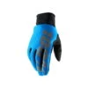 100% Gants Vélo Homme Hydromatic Brisker Bleu -Vélos Séries Boutique gants velo homme hydromatic brisker bleu