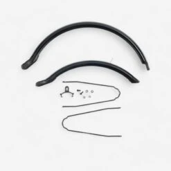Garde Boue 20" Noir Pour Velo Pliant Tilt 100, Tilt 120 Et Hoptown 320