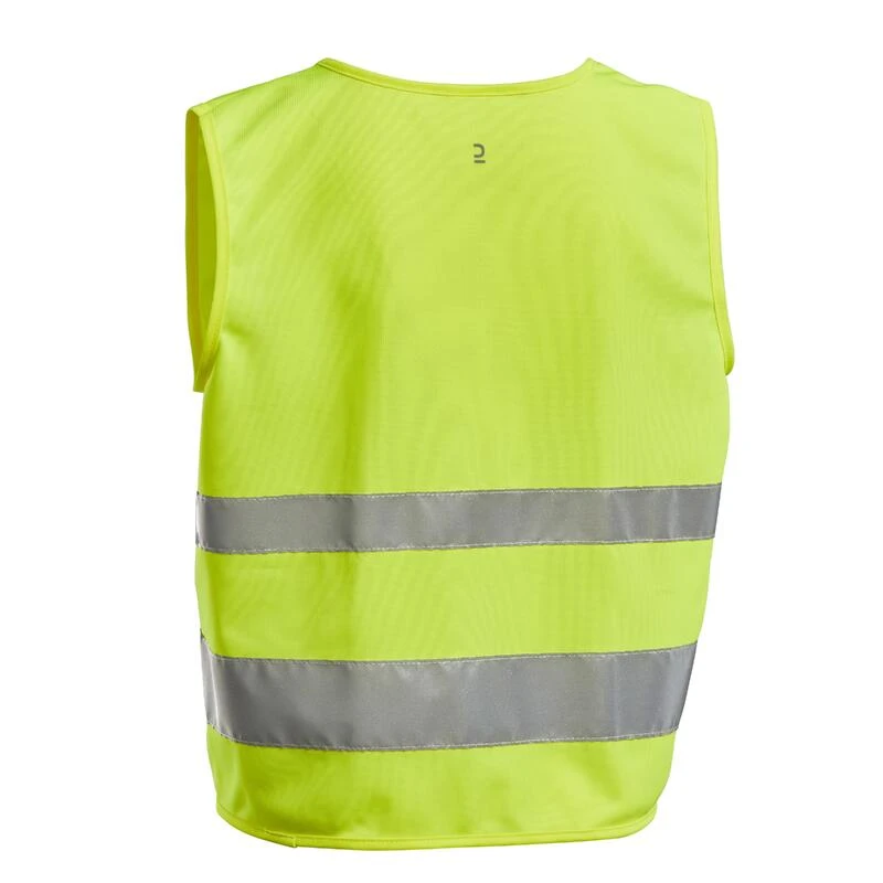 BTWIN GILET DE SECURITE ENFANT JAUNE 4 BTWIN GILET DE SECURITE ENFANT JAUNE – Image 2