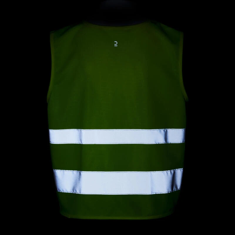 BTWIN GILET DE SECURITE ENFANT JAUNE 6 BTWIN GILET DE SECURITE ENFANT JAUNE – Image 4