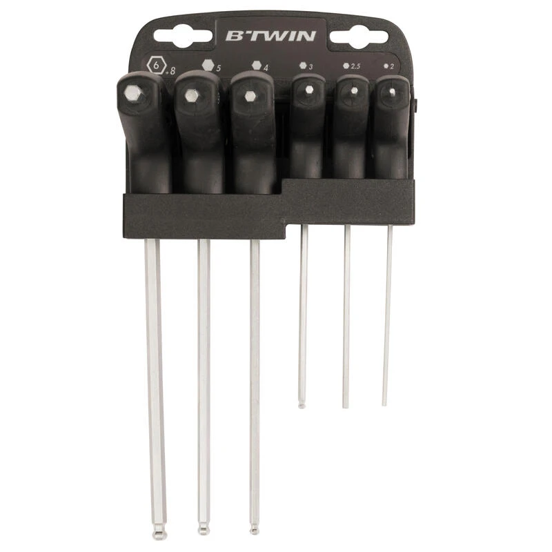 Decathlon KIT 6 CLES ALLEN + ADAPTATEUR 8 MM 5 Decathlon KIT 6 CLES ALLEN + ADAPTATEUR 8 MM – Image 3