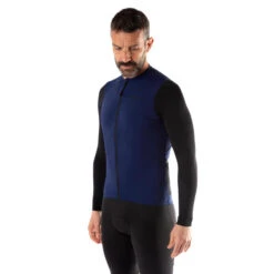 Maillot à Manches Longues De Vélo Pour Homme ECOON Bonneville Bleu -Vélos Séries Boutique maillot a manches longues de velo pour homme ecoon bonneville bleu 2