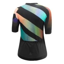 Loeffler Maillot Cyclisme Manches Courtes W Bike Jersey FZ Statement - Noir -Vélos Séries Boutique maillot cyclisme manches courtes w bike jersey fz statement noir 2