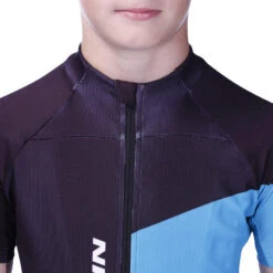 BTWIN Maillot Manches Courtes Vélo Enfant 700 Bleu -Vélos Séries Boutique maillot manches courtes velo enfant 700 bleu 5