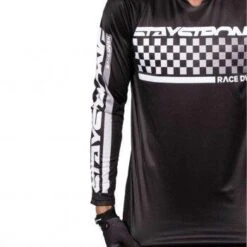 Stay Strong Maillot Staystrong Checker Noir -Vélos Séries Boutique maillot staystrong checker noir 2