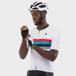 Maillot Vélo Manches Courtes Homme Cyclisme M2 Westfalia Blanc 11 Maillot Vélo Manches Courtes Homme Cyclisme M2 Westfalia Blanc -Vélos Séries Boutique maillot velo manches courtes homme cyclisme m2 westfalia blanc 3