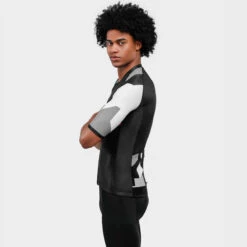 Maillot Vélo Manches Courtes Homme Cyclisme M2 Yorkshire Noir -Vélos Séries Boutique maillot velo manches courtes homme cyclisme m2 yorkshire noir 2