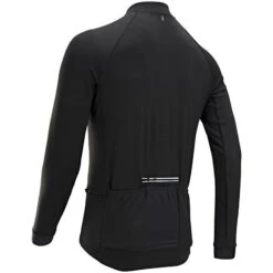 MAILLOT VELO ROUTE MANCHES LONGUES MI-SAISON HOMME - RC100 NOIR -Vélos Séries Boutique maillot velo route manches longues mi saison homme rc100 noir 2
