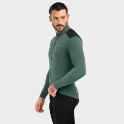Maillot Vélo Thermique Homme Cyclisme M4 Volta Vert Armée 10 Maillot Vélo Thermique Homme Cyclisme M4 Volta Vert Armée -Vélos Séries Boutique maillot velo thermique homme cyclisme m4 volta vert armee 2