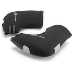 ROCKBROS Manchons Vélo De Guidon Thermique Polaire Gants De Guidon Hiver Impeméable