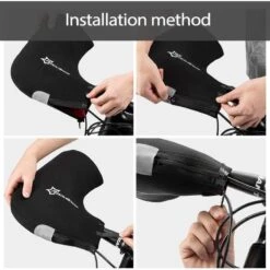 ROCKBROS Manchons Vélo De Guidon Thermique Polaire Gants De Guidon Hiver Impeméable -Vélos Séries Boutique manchons velo de guidon thermique polaire gants de guidon hiver impemeable 4