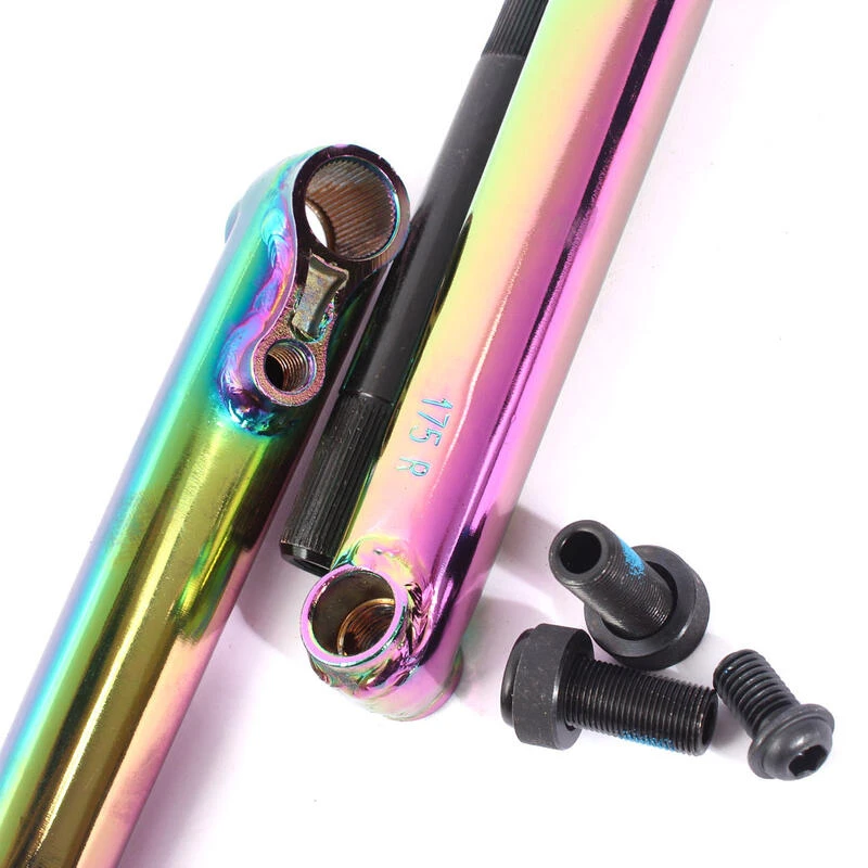 MANIVELLE BMX MVP V2 48T 175MM OIL SLICK KHEBIKES 4 MANIVELLE BMX MVP V2 48T 175MM OIL SLICK KHEBIKES – Image 2