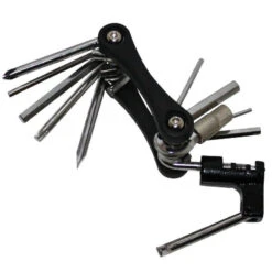 Outil Multifonction 11 Fonctions Clés Allen + Tournevis + Dérive-chaine P2R