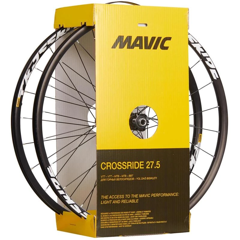 PAIRE DE ROUES VTT 27.5" MAVIC CROSSRIDE DISC 9X135 9X100 / 15X100MM 10 PAIRE DE ROUES VTT 27.5" MAVIC CROSSRIDE DISC 9X135 9X100 / 15X100MM – Image 8