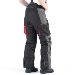 Pantalon ROADTRIP FEMME PANT Femme Noir/Gris Foncé/Rouge DXR -Vélos Séries Boutique pantalon roadtrip femme pant femme noirgris foncerouge dxr 3