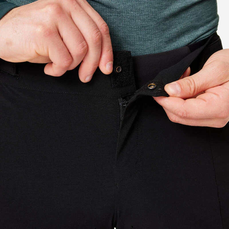 Rockrider Pantalon Vélo VTT All Mountain Léger Et Respirant Temps Chaud Unisexe - Noir 6 Rockrider Pantalon Vélo VTT All Mountain Léger Et Respirant Temps Chaud Unisexe - Noir – Image 4