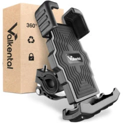 PhoneFix - Support De Téléphone Portable Pour Vélo à Fixer Sur Le Guidon