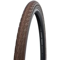 Pneu - Schwalbe - Delta Cruiser Plus - 28 Pouces X 1,40 - Brun Réfléchissant -Vélos Séries Boutique pneu schwalbe delta cruiser plus 28 pouces x 140 brun reflechissant 1