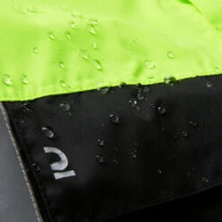BTWIN PONCHO PLUIE VISIBILITE JOUR NUIT 560 NOIR JAUNE FLUO -Vélos Séries Boutique poncho pluie visibilite jour nuit 560 noir jaune fluo 7