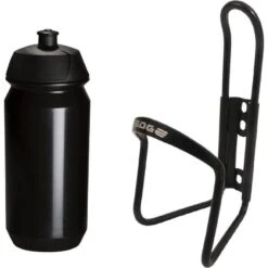 Porte-bidon Avec Bidon Tacx 500ML - Noir - Aluminium Vélo De Route VTT