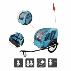 REMORQUE KID AVENTURE ADD ONE 7 REMORQUE KID AVENTURE ADD ONE -Vélos Séries Boutique remorque kid aventure add one 2