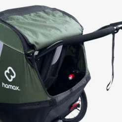REMORQUE VELO HAMAX IXPLORER VERT -Vélos Séries Boutique remorque velo hamax ixplorer vert 3