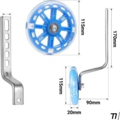 Roues D'entraînement Pour Vélo Pour Enfants De 12 à 20 Pouces - Noir -Vélos Séries Boutique roues dentrainement pour velo pour enfants de 12 a 20 pouces noir 3