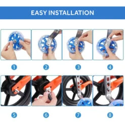 Roues D'entraînement Pour Vélo Pour Enfants De 12 à 20 Pouces - Noir -Vélos Séries Boutique roues dentrainement pour velo pour enfants de 12 a 20 pouces noir 4