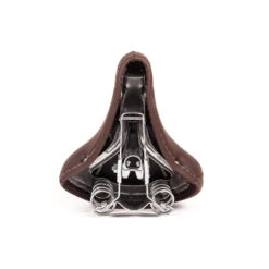 Selle De Vélo Victoria Avec Ressorts Chromés - Brun Foncé -Vélos Séries Boutique selle de velo victoria avec ressorts chromes brun fonce 2