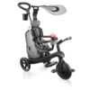 GLOBBER Tricycle évolutif EXPLORER 4 En 1 DELUXE PLAY Noir-Gris -Vélos Séries Boutique tricycle evolutif explorer 4 en 1 deluxe play noir gris