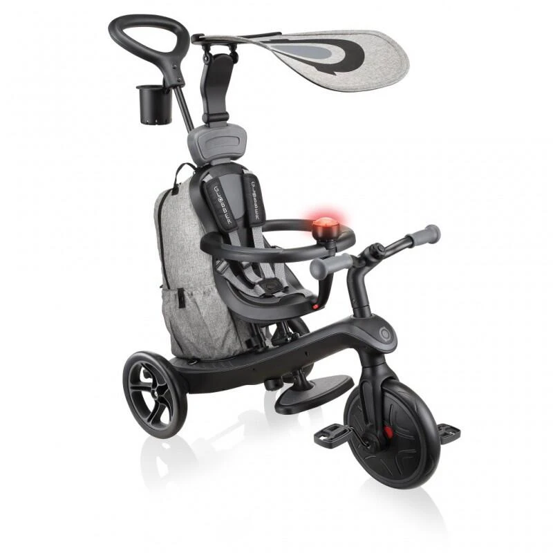 GLOBBER Tricycle évolutif EXPLORER 4 En 1 DELUXE PLAY Noir-Gris 3 GLOBBER Tricycle évolutif EXPLORER 4 En 1 DELUXE PLAY Noir-Gris