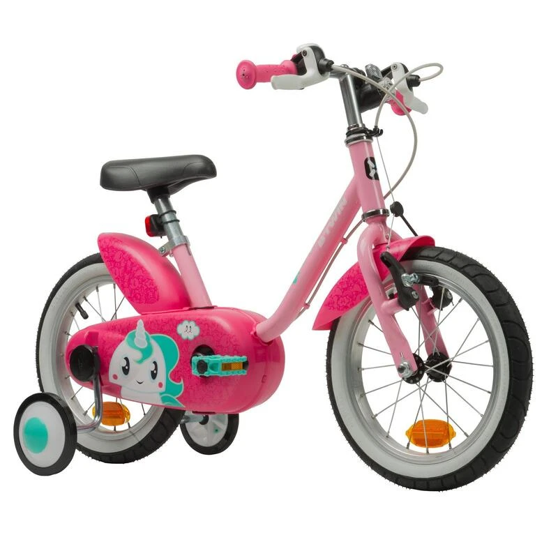 BTWIN VELO 14 POUCES 3-5 ANS 500 UNICORN 4 BTWIN VELO 14 POUCES 3-5 ANS 500 UNICORN – Image 2