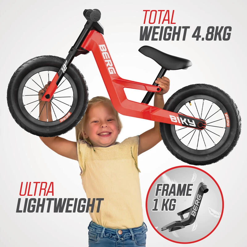 Berg Vélo D’équilibre Biky City Rouge 8 Berg Vélo D’équilibre Biky City Rouge – Image 6